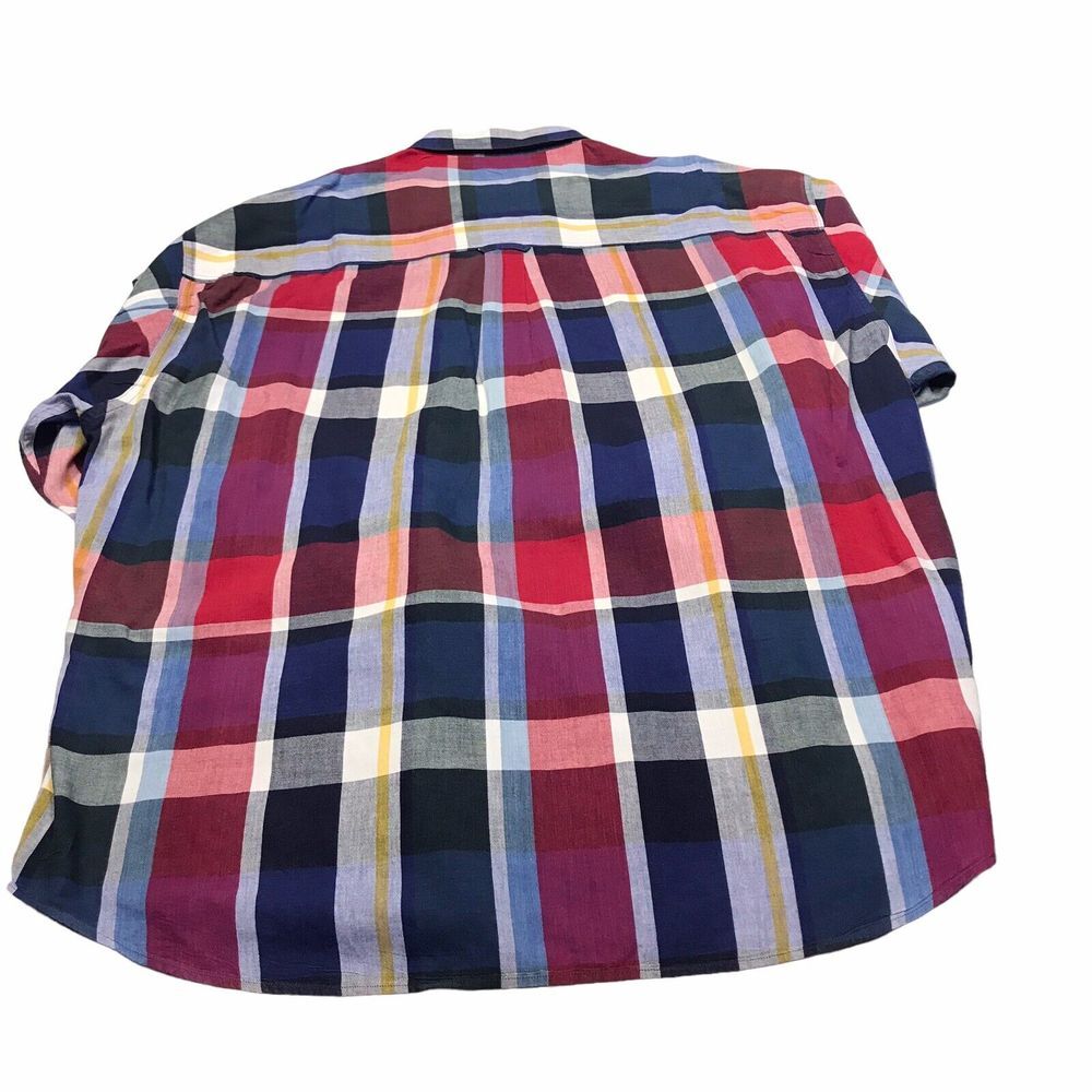 Vintage Ralph Lauren Button Down Mens XXL Rare CRL Crown Crest long sleeve plaid - Picture 5 of 6